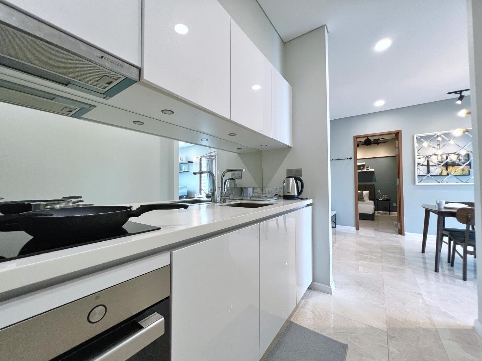 Sky Suites Leisure 3Br Suite At Klcc Kuala Lumpur Esterno foto